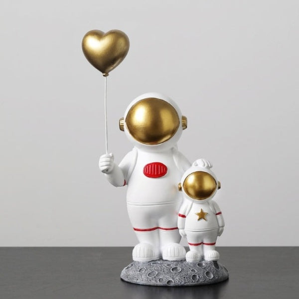 Astronaut Family Decorative Figurine