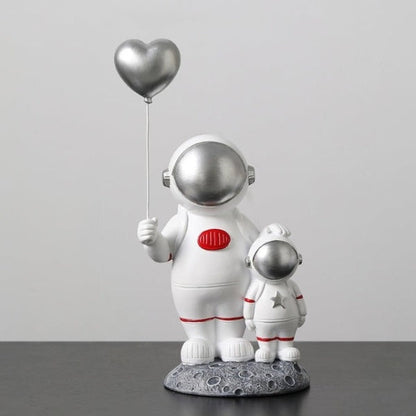 Astronaut Family Decorative Figurine