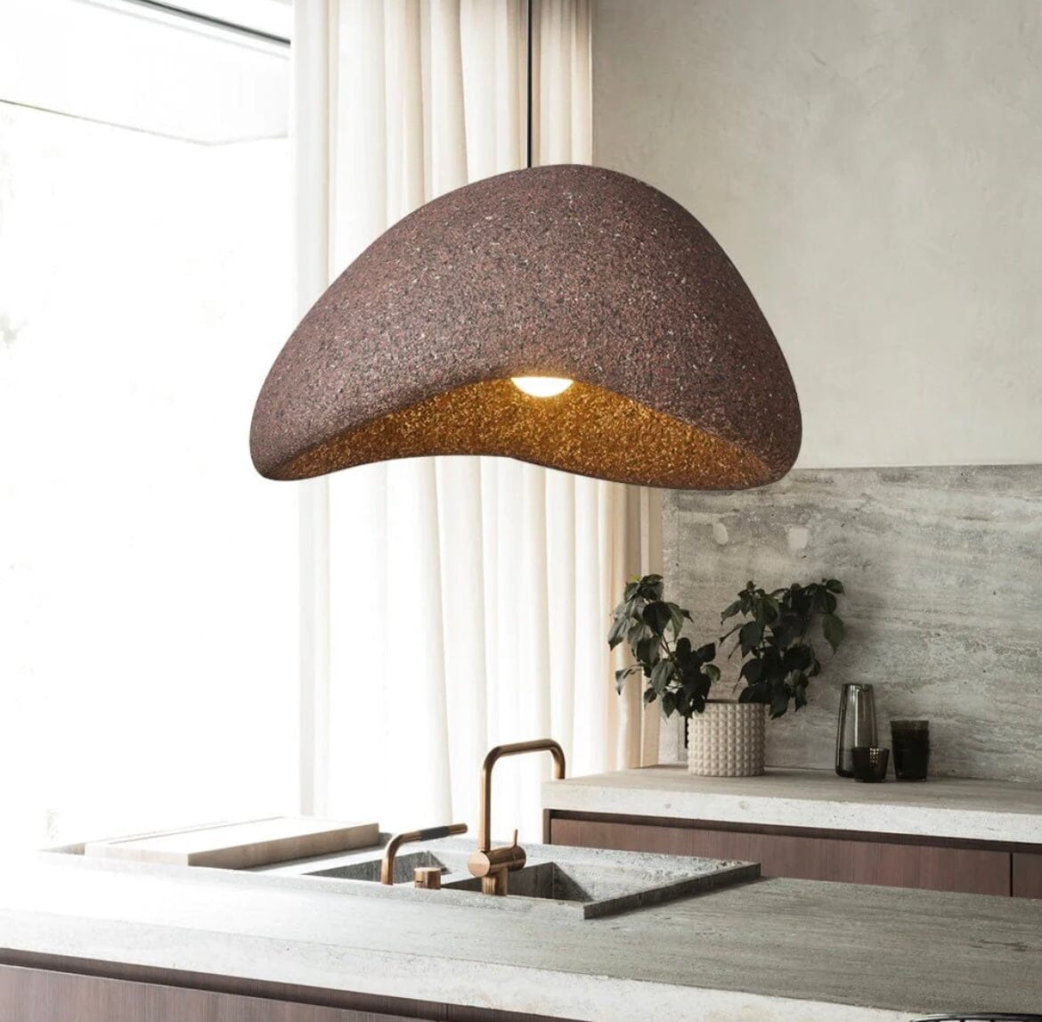 Speckled Wabi Lights lamp