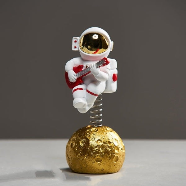 Astronaut Musical Band Figurines