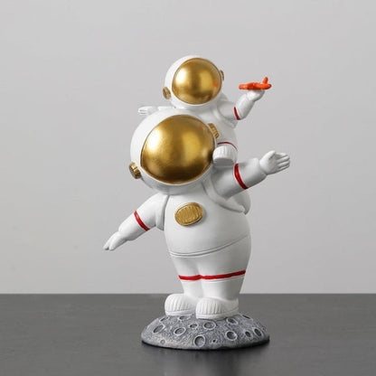 Astronaut Family Decorative Figurine