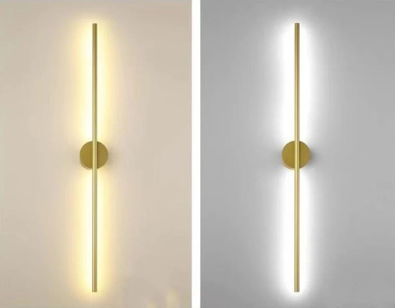 Golden Tube Wall light