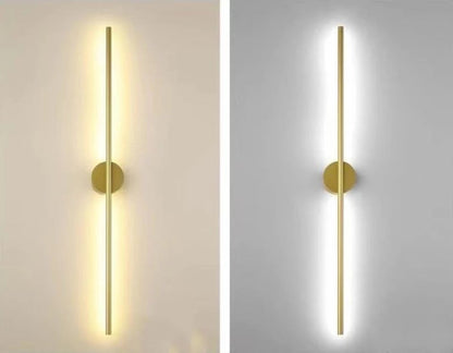 Golden Tube Wall light