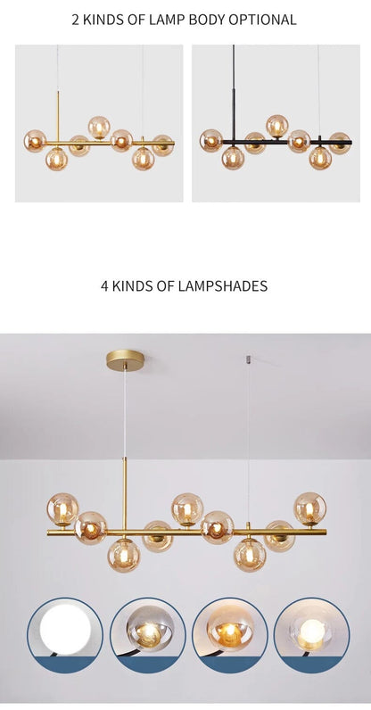 Customisable Visage chandelier