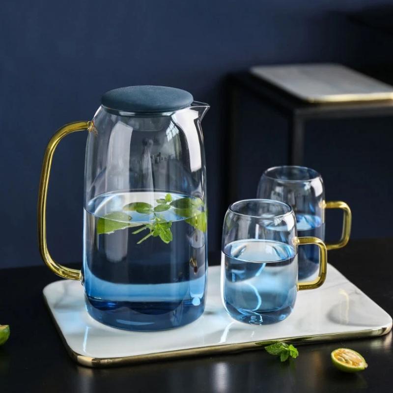 Isle of Capri Glass Pitcher Set