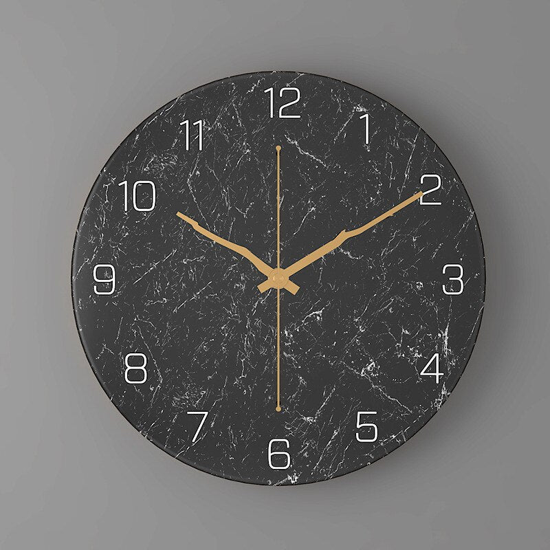 LuminaMarble - Creative Marble Wall Clock