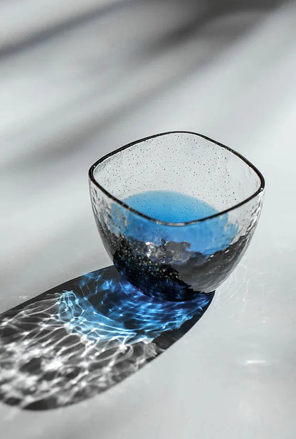 Ocean Ombre Glass Cups