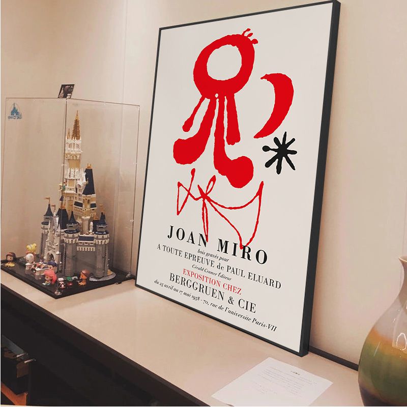 Joan Miro Vintage Abstract Exhibition Posters