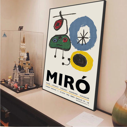 Joan Miro Vintage Abstract Exhibition Posters