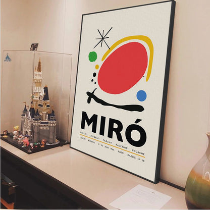 Joan Miro Vintage Abstract Exhibition Posters