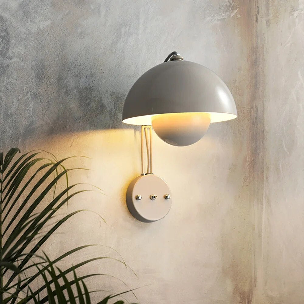 NightBud - wall light with mushroom