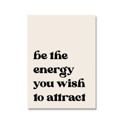 Law of Attraction Manifestation Posters