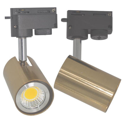 LED Aluminum Ceiling Track Lighting in White/Black/Bronze