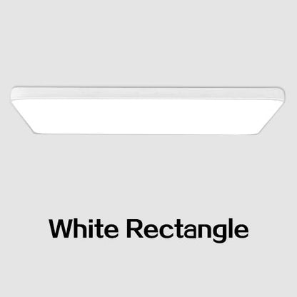 LED UltraThin Black and White Ceiling Light