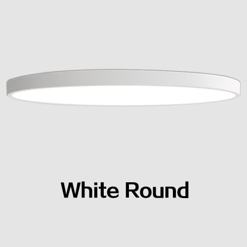 LED UltraThin Black and White Ceiling Light