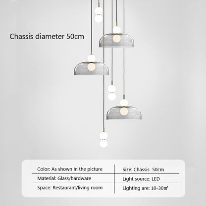 Dawson Glass Ceiling Lamp