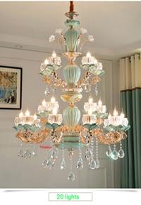 Lustre Kitchen/Living Room Crystal Chandelier