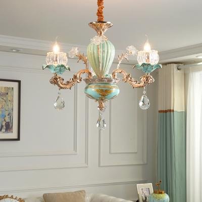 Lustre Kitchen/Living Room Crystal Chandelier