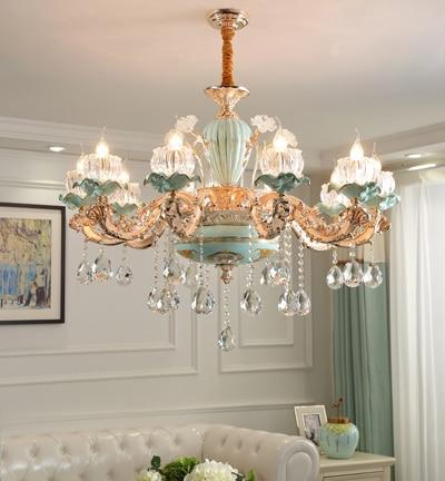 Lustre Kitchen/Living Room Crystal Chandelier