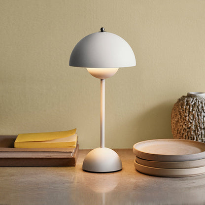 Large Mushroom Macaron Table Lamp – Soft Glow & Elegant Design