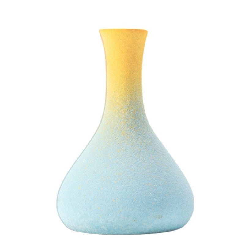 Macaron Coloured Ceramic Decorative Vase