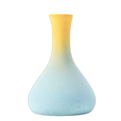 Macaron Coloured Ceramic Decorative Vase