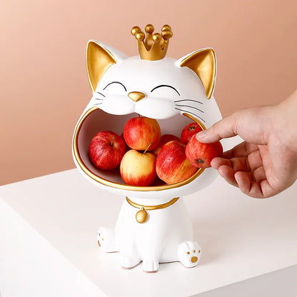 Miravique Lucky Cat Storage Bin