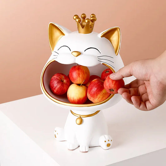 Miravique Lucky Cat Storage Bin