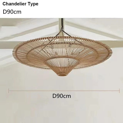 Kairo Rattan Chandelier