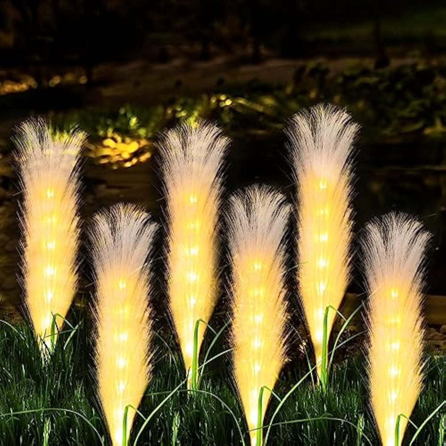 Fiber Reed Outdoor Light (Solar)