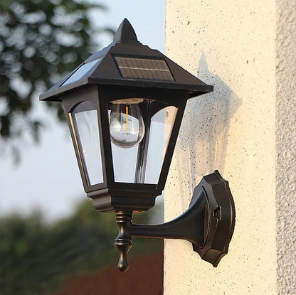 Classical Outdoor Solar Wall Light