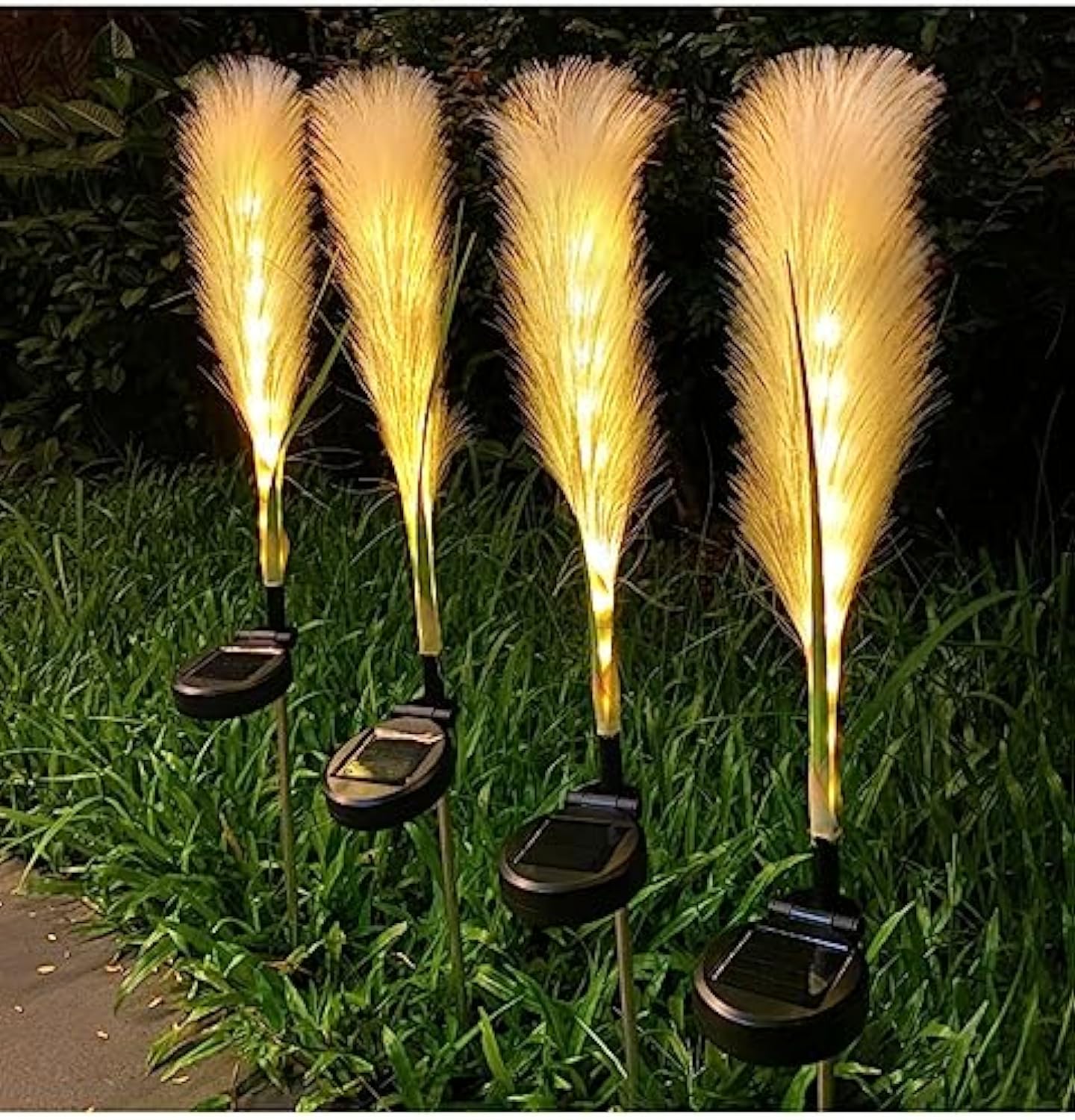 Fiber Reed Outdoor Light (Solar)