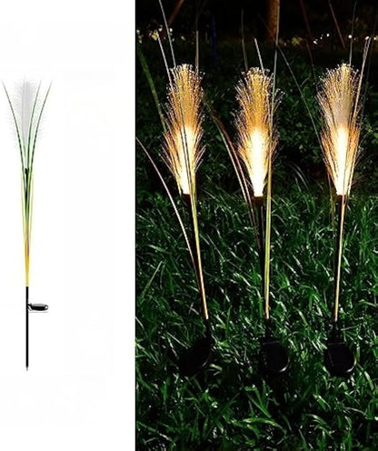 Fiber Reed Outdoor Light (Solar)