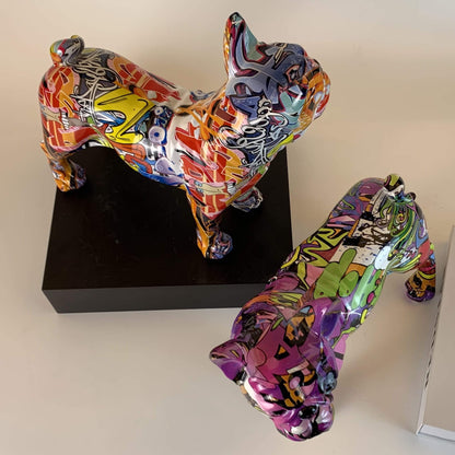 Malibu French Bulldog Sculpture