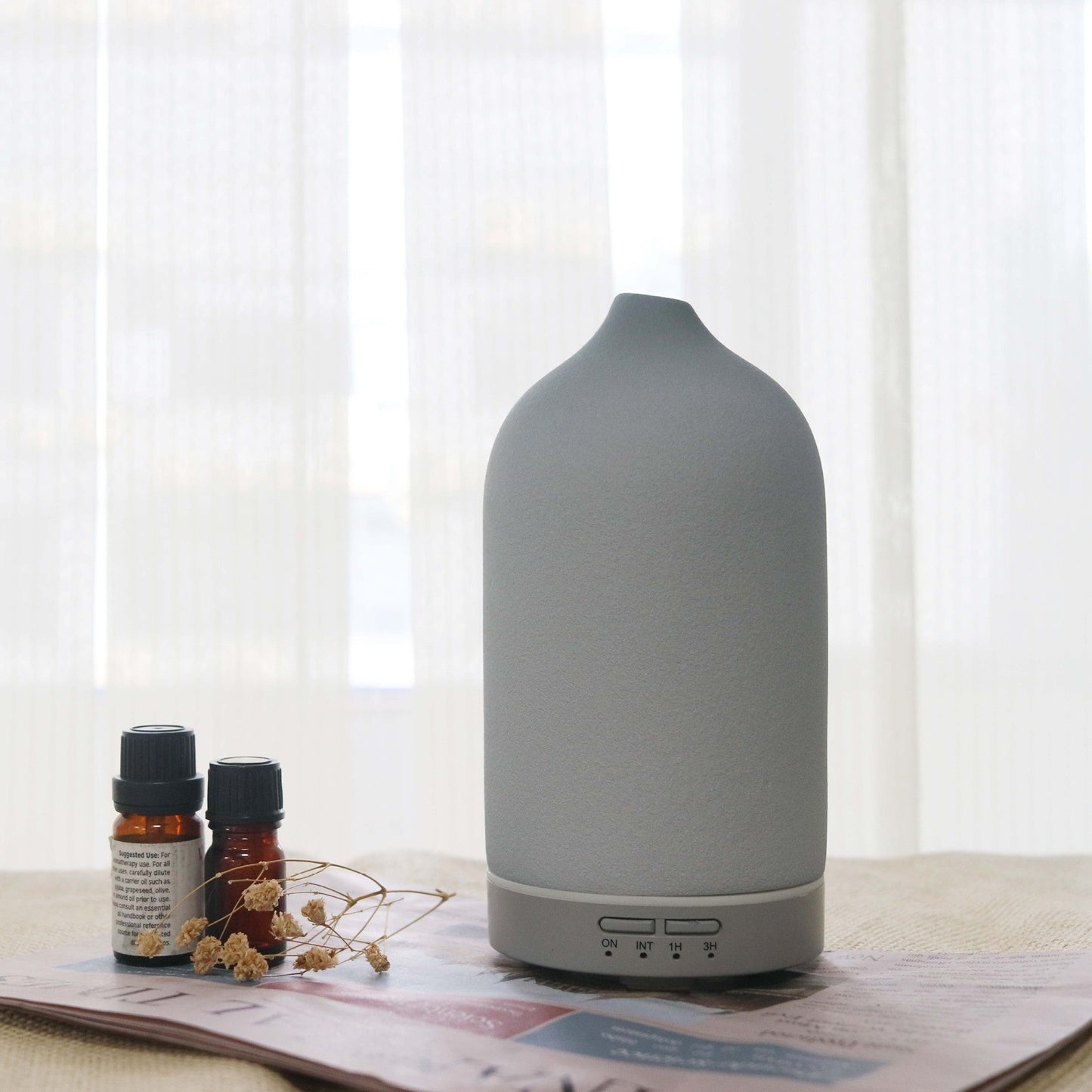 Matte Ceramic Essential Oil Diffuser