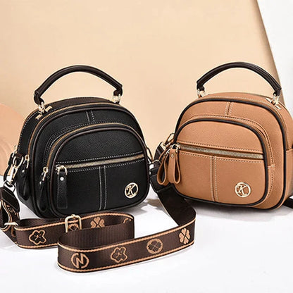 Classic Crossbody Leather Bag™ | Stylish shoulder bag