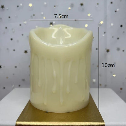 Flameless Block Candles