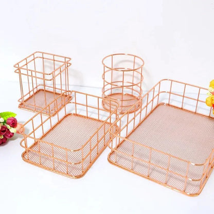 Minimal Metal Storage Tray