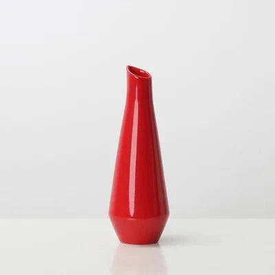 Modern Bright Solid Colour Porcelain Vase