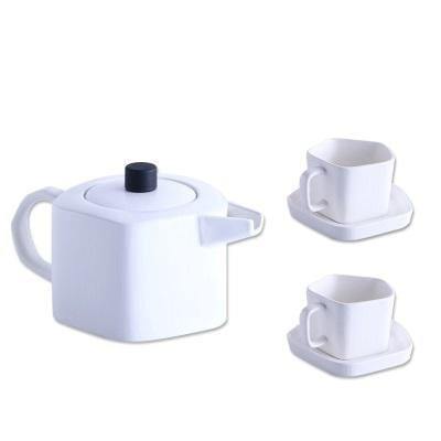 Modern Farmhouse Ceramic Teapot Set