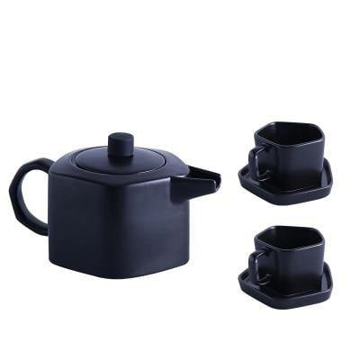 Modern Farmhouse Ceramic Teapot Set