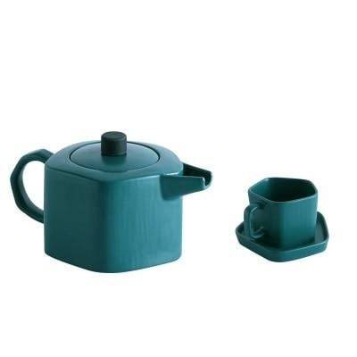 Modern Farmhouse Ceramic Teapot Set