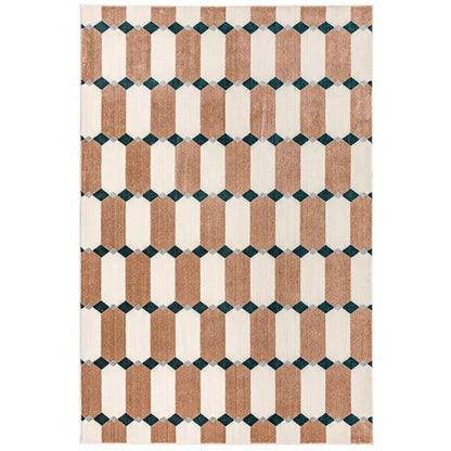 Modern Geometric Living Room Carpet