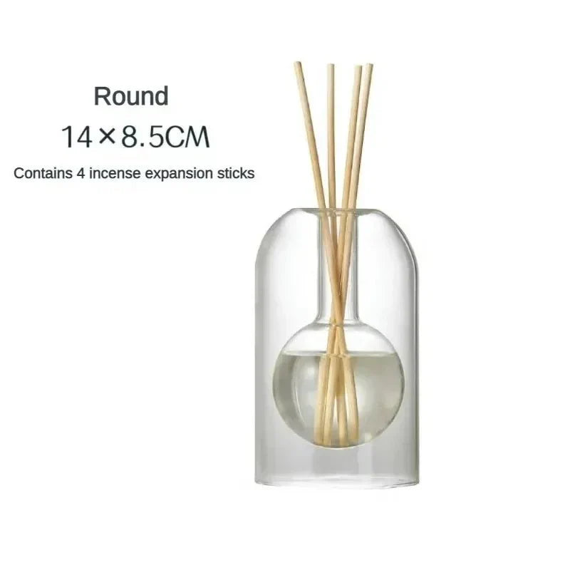 Modern Glass Aromatherapy Diffuser Bottle