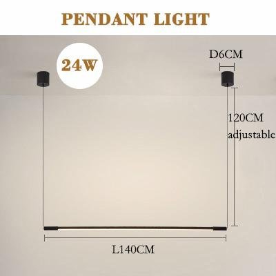 Modern LED Wall Lamp Long Hanging Minimalistic Lights