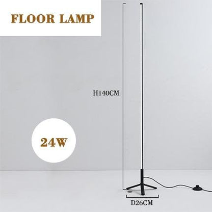 Modern LED Wall Lamp Long Hanging Minimalistic Lights