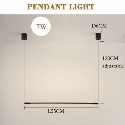 Modern LED Wall Lamp Long Hanging Minimalistic Lights