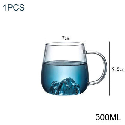 Modern Light Luxury Glass Mug Set