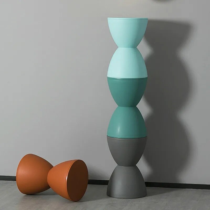 Modern Minimalist Small Pastel Colour Side Table