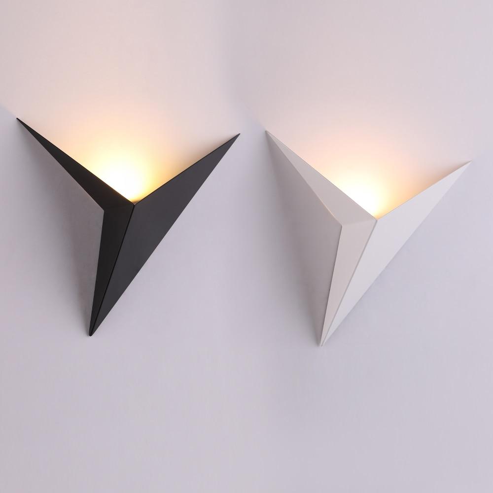 Modern Minimalist Triangle 3W LED Wall Sconce Lamps